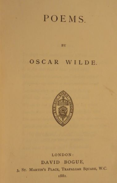 poems of oscar wilde